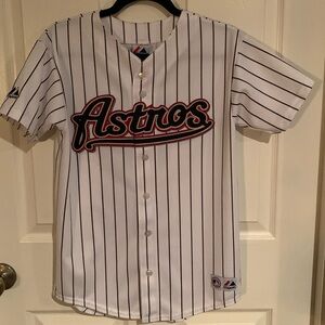 Houston Astros Ladies Jersey - #17 Berkman